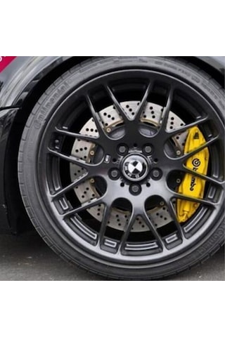 Brembo Fren Kaliper Kapağı Jant Braketi Universal 16” Jant ve Üzeri İle Uyumlu 4lü Set Sarı