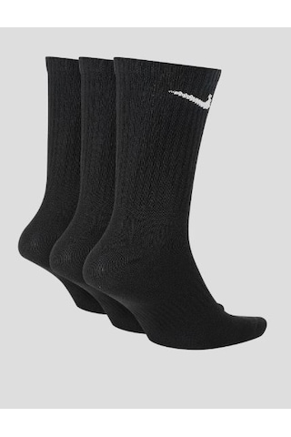 Nike Everyday Lightweight 3 LÜ SPOR ÇORAP SİYAH SX7676010 Siyah