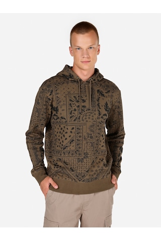 Colin's Colins Yeşil Erkek Sweatshirt Cl1070029 Q1.v2 Kha Haki