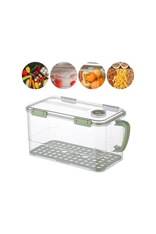 Pazly Yumurta Suntek Kutusu İçin Gıda Ev Dolabı Depolama Ef Yeşil