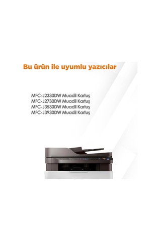 Brother Mfc-j2330dw Uyumlu Set Kartuş / Lc3719xl Set