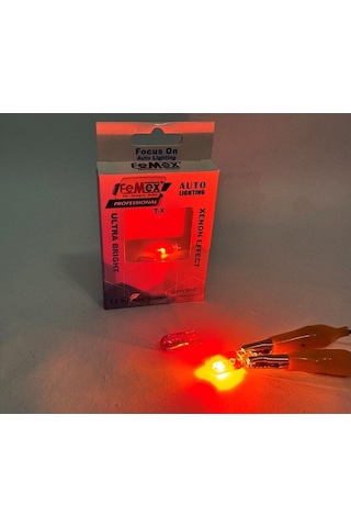 Femex Diadem T10 W5w Turuncu Park Aydınlatma