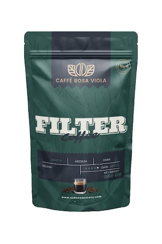 Caffe Rosa Viola Filter Kahve Filtre