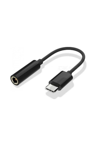 Kulaklık Dönüştürücü Usb-c 3.5mm Tr10 Siyah