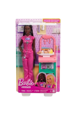 Barbie Kariyer Bebeği Bebek Doktoru Jcr73