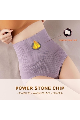 Gri Flarixa Dikişsiz Kadın Külot Yüksek Bel Düz Göbek Külot Vücut Şekillendirme Iç Çamaşırı Konfor Doğum Sonrası Karın Pantolon Külot Gri