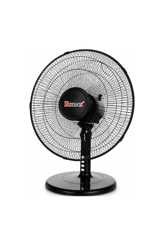 Ronax Rnx-2026 16 İnç Masa Üstü Vantilatör 80w Metal Pervaneli