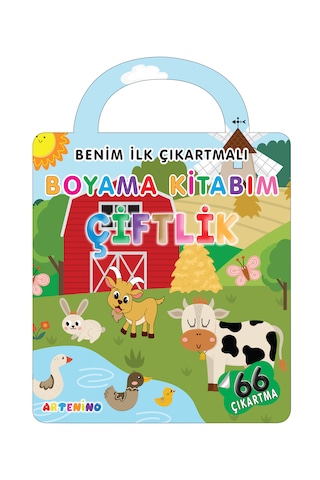Çantalı Boyama Aktivite Kitabı 4' Lü Set