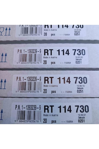 Rt114730 230vac 12a 1c 5pın Schrack Güç Röle 2 Adet