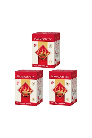 Mahmood Tea İthal %100 Saf Seylan Dökme Çayı 3 x 400 G