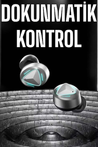 Oyuncu Kulaklığı Bluetooth Bağlantılı Anc Özelliği 5.0 Bluetooth Uczmk47kulaklık1