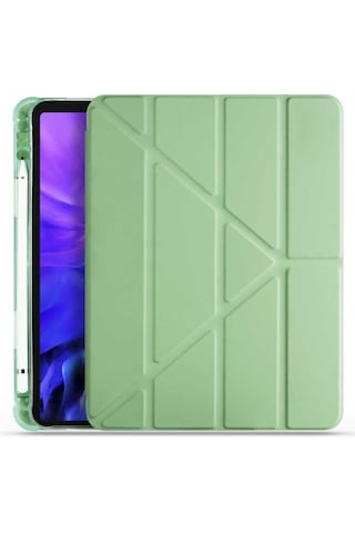 Apple Uyumlu iPad Pro 11 2021 3.nesil Kalemlikli Standlı Katlanır Kılıf Diğer
