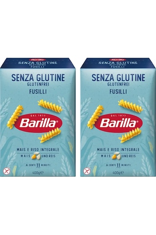 Barilla Glutensiz Fusilli Makarna 400 Gr X 2 Adet