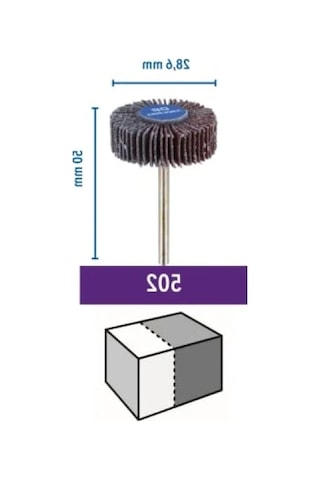 Taşlama Diski, 80 Kumlu, 4.8 Mm, En Küçük Boyutlu