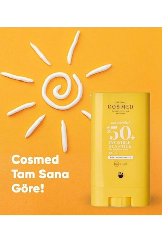 Cosmed Sun Essential Invisible Sun Stick SPF50+ 20 G