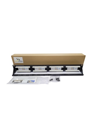 19" 24 Port Cat6 Patch Panel Dolu