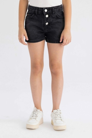 DeFacto Kız Çocuk Mom Fit Jean Şort D1712A824SMNM36