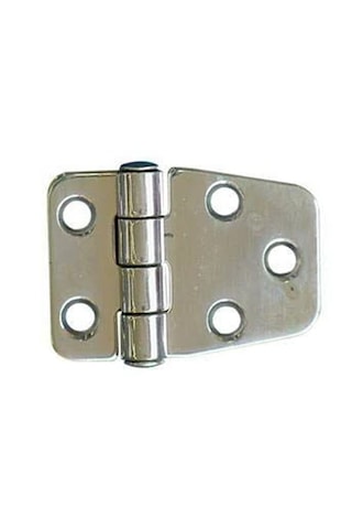 2'li Paslanmaz Krom Menteşe. 38x57mm. Krom 304