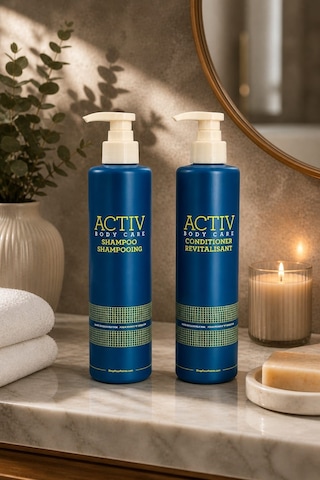 Activ Body Care Mavi Ambalajlı 2 Li Nemlendirici Canlandırıcı Saç Bakım Seti Şampuan+saç Kremi 360 Ml Tüm Saç Tipleri