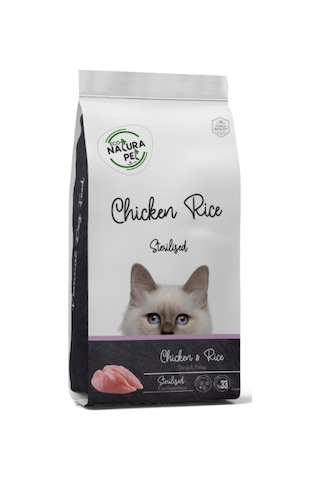 Eco Natura Pet Sterilised Tavuklu ve Pirinçli Kısırlaştırılmış Yetişkin Kedi Maması 1500 G