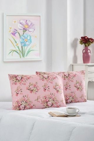 Marla Home 2'li Yastık Kılıfı Pamuklu 50x70 Cm Pudrarose Pudra Rose Marla Home 2'li Yastık Kılıfı Pamuklu 50x70 Cm Pudrarose Pudra Rose