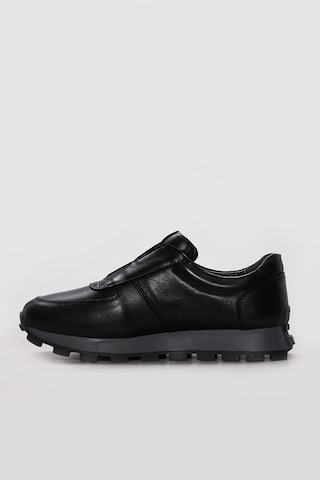 Fast Step Hakiki Deri Erkek Casual Ayakkabı 154ma708-1 Siyah