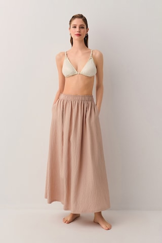 Suwen Harper Plaj Eteği Sba25650010 Bej