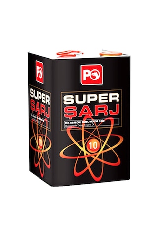 Petrol Ofisi Süperşarj Sae 10 15 Kg Tek Dereceli Motor Yağı