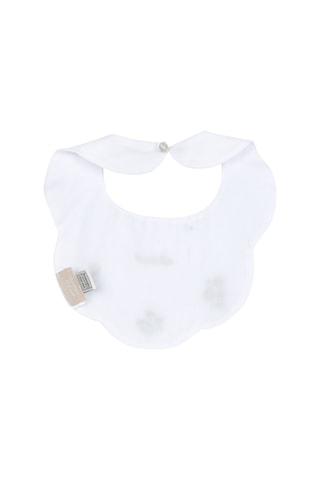 Chicco Bebek Nakışlı Mama Önlüğü 09101485000000 000033 Beyaz