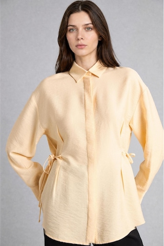 Defacto Relax Fıt Uzun Kollu Tunik H3216ax26auyl513 Sarı-yl513