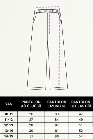 Angel&co. Girls Clothing Siyah Kız Çocuk Eşofman Altı-geniş Kesim Siyah - 868273572 Siyah