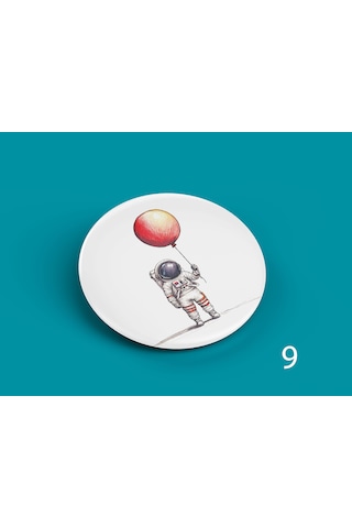 58 Mm Buton Rozet İğneli Çanta Kıyafet Rozeti Balonlu Astronot Çok Renkli 58 Mm Buton Rozet İğneli Çanta Kıyafet Rozeti Balonlu Astronot Çok Renkli