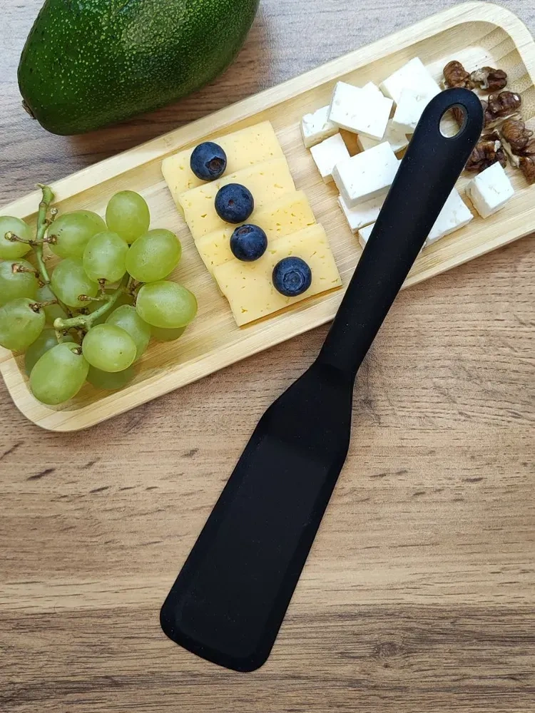 Konesam Silikon Mutfak Spatula, 25 Cm, Isı Dayanıklı, Teflon Tencere Uyumu, Pişirme Ve Karıştırma, 1 Adet