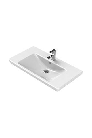 Turkuaz Seramik 068300-U Porto Seramik Lavabo 85 CM