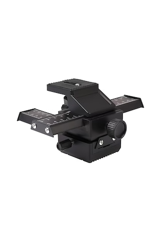 Profesyonel 4 Yönlü Macro Makro Ve Yakın Plan Detay Fotografçılık İçin Focusing Rail Slider