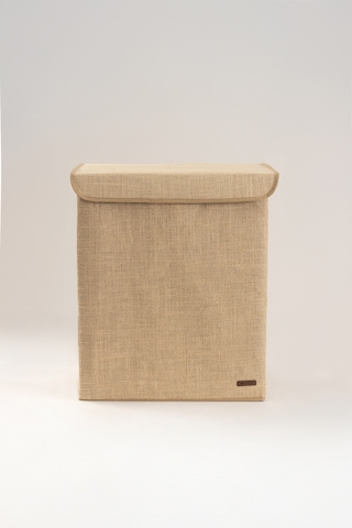 Tidy Jüt Kapaklı Düzenleyici Büyük Kutu 40x50x30cm 6012 Natural