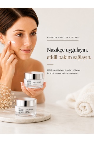 Methode Brigitte Kettner Zinc Repair Zr Cream Silver Edition 15 Ml Onarıcı Yüz Bakım Kremi