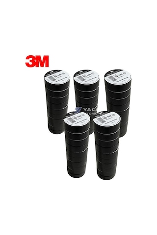 3M İZOLEBANT 18 MM SİYAH (POLONYA) (50 ADET) 3M İZOLEBANT 18 MM SİYAH (POLONYA) (50 ADET)