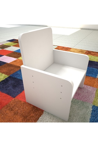 Emkawood Emkawood Dream Montessori Sandalye Beyaz