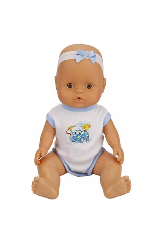 Boubou Altını Islatan Konuşan Bebek Seti 30 Cm. - Mavi