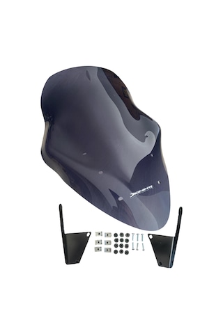 Bajaj Dominar 250 / 400 2017-2024 Uyumlu Ön Tur Camı Füme