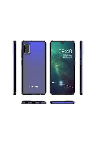 Galaxy M31 Kamera Çikintili Ince Esnek Seffaf Kilif 271127693 - Kampanya / Nano Ekran Koruyucu(+25)