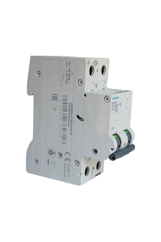Siemens 5sl6532-7 32a 1 Faz+nötr 70 Mm Anahtarlı Otomatik Sigorta 6ka C Tipi Yavaş Karakterli