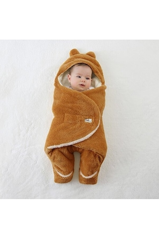 Bebek Kışlık Dış Kundak Mocha Kahverengi