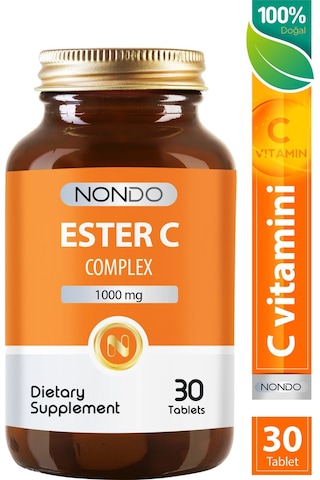 Nondo Ester C 1000 Mg C Vitamini Emilebilir 30 Tablet