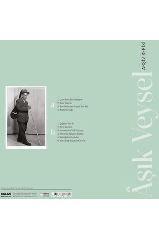 Aşık Veysel - Arşiv Serisi Siyah Plak