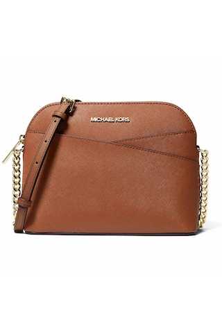 Michael Kors Kadın Jet Set Saffiano Deri Dome Xcross Çapraz Omuz Çantası Mk-35f1gtvc6t Taba