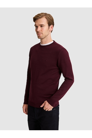Cacharel Erkek Bordo Kazak /triko 50257379-vr014 Kırmızı