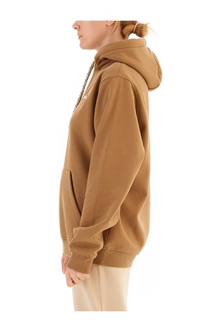 Columbia Csc U Marble Canyon Heavyweight Fleece Unisex Kapüşonlu Sweatshirt-4503 Delta Kahve