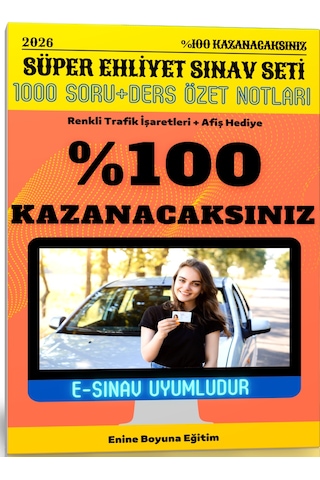 Süper Ehliyet Sınav Seti Süper Ehliyet Sınav Seti